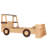 Car-Shaped Platform Bed with Storage Shelves & Wooden Frame-122581912