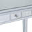 Loneta Mirrored Glass Writing Desk