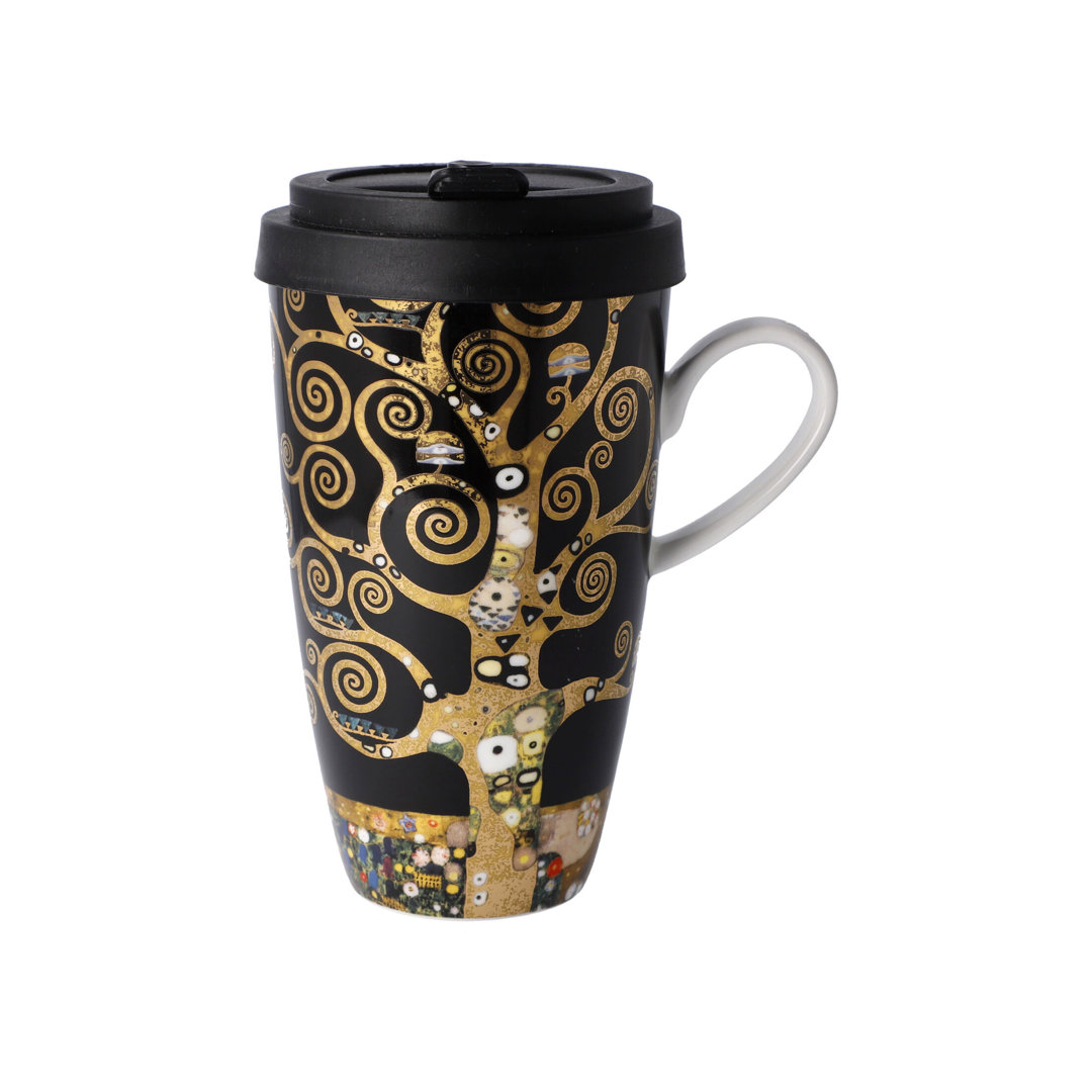 Mug To Go Gustav Klimt - Der Lebensbaum Trinkbecher