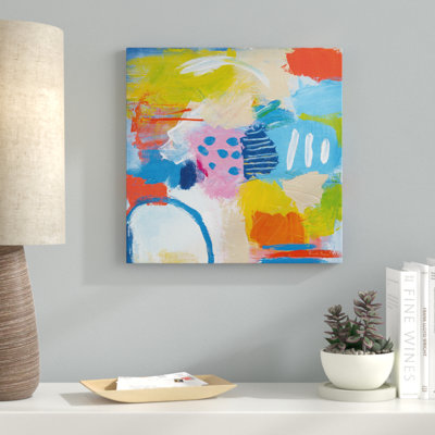 « joyeuse ii », reproduction sur toile tendue