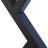 Curtsinger Modern Wrought Iron Triangle Table Legs-982901512