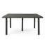 Table de salle à manger d'extérieur carrée 64 "- Gris avec base en fer sur support-121070609