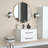 Metal Flat Wall Mirror with Hooks-1325660935-1325660941