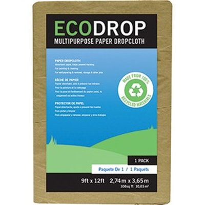 Trimaco 02101 9' X 12' Paper Drop Cloth-1PK