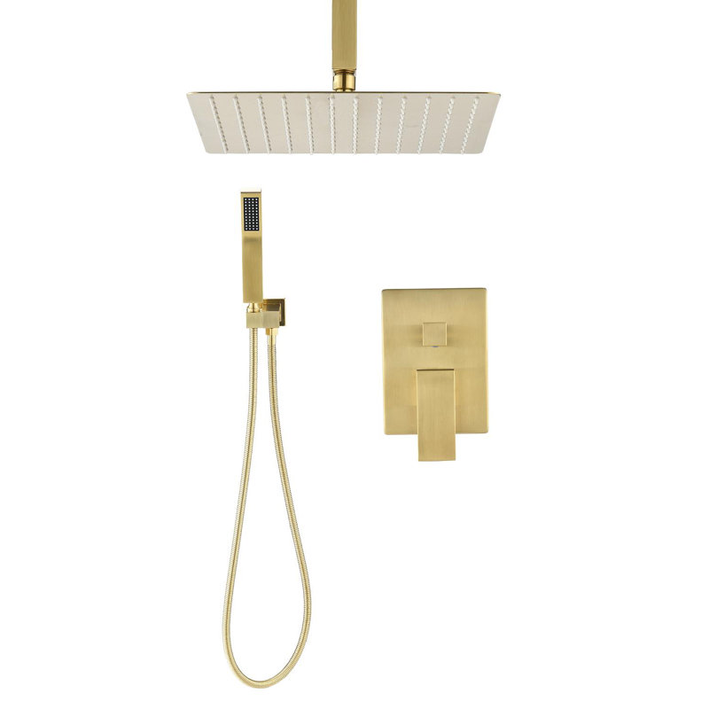 All-In-One Kit with Rough in-Valve, Gold