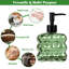 Distributeur de savon texturé 10,82 oz (vert)-76667327