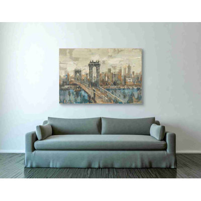 'New York View' by Silvia Vassileva, Canvas Wall Art