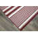 Tapis de zone rouge Haddon