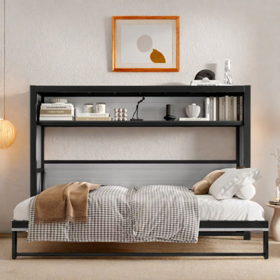 Murphy Bed With Shelves