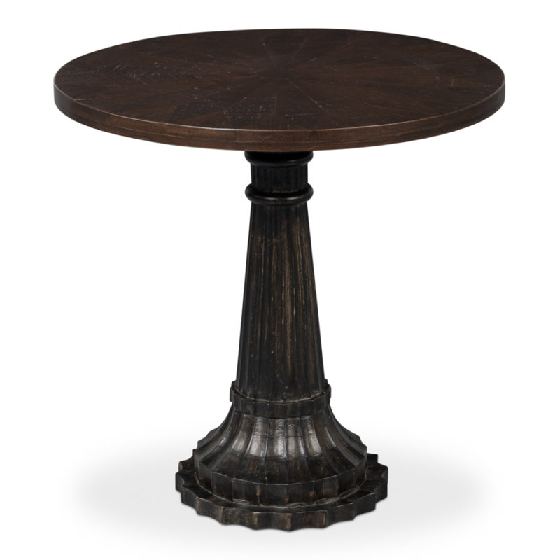 Alister Solid Wood End Table