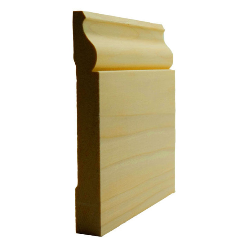 Plinthe coloniale EWBB13 de 7 1/4 po de hauteur x 11/16 po de moulure. Sans finition