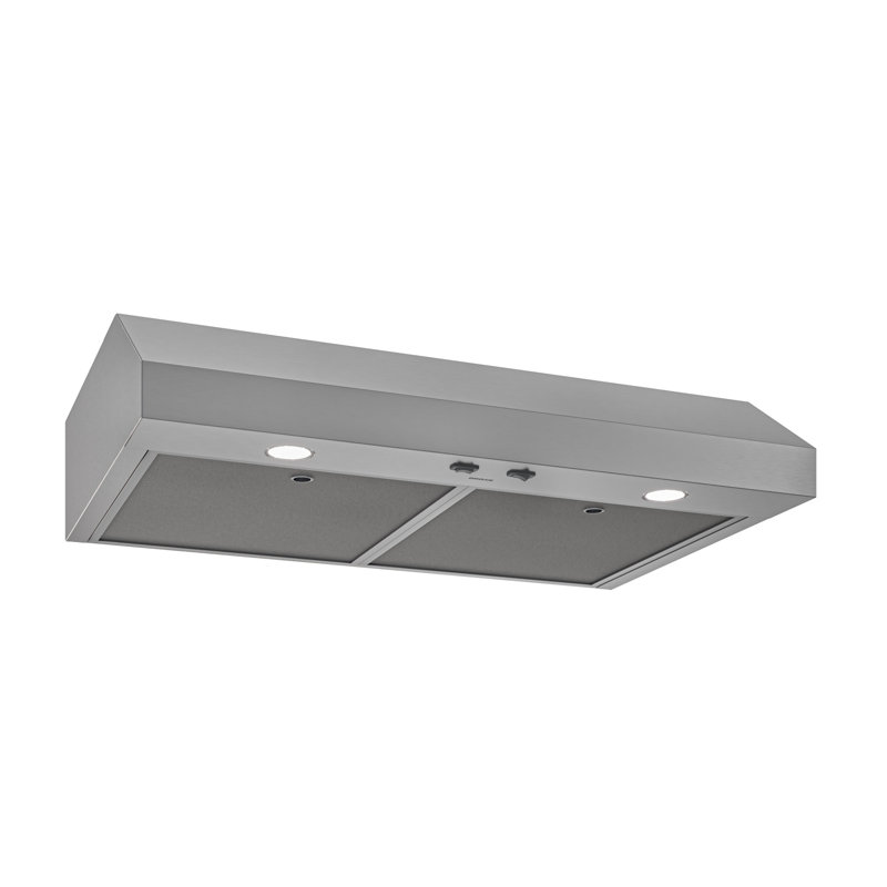 Broan-NuTone 36-Inch Under Cabinet Range Hood, ENERGY STAR, 350 Max Blower CFM, Stainless Steel