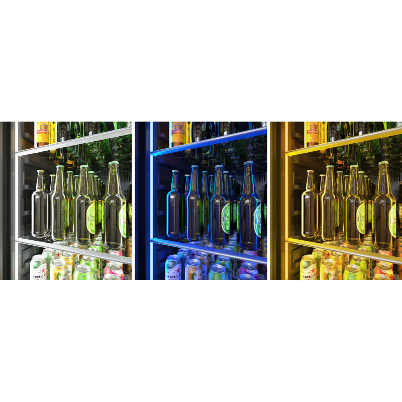 Zephyr Presrv 161 Cans (12 oz.) Convertible Beverage Refrigerator with Wine Storage