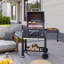 Dakota Fields Christoph 113cm W Charcoal Grill
