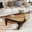 Abstract Coffee Table with Storage