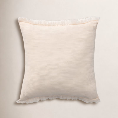 Ava 20" x 20" Cotton Pillow Cover
