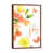 Classic Brown Wood Floater Framed