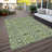Lummus Washable Damask Indoor / Outdoor Rug-2100001529