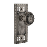 Craftsman Plate with Meadows Door Knob