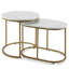 Ensemble de tables basses empilables Modern