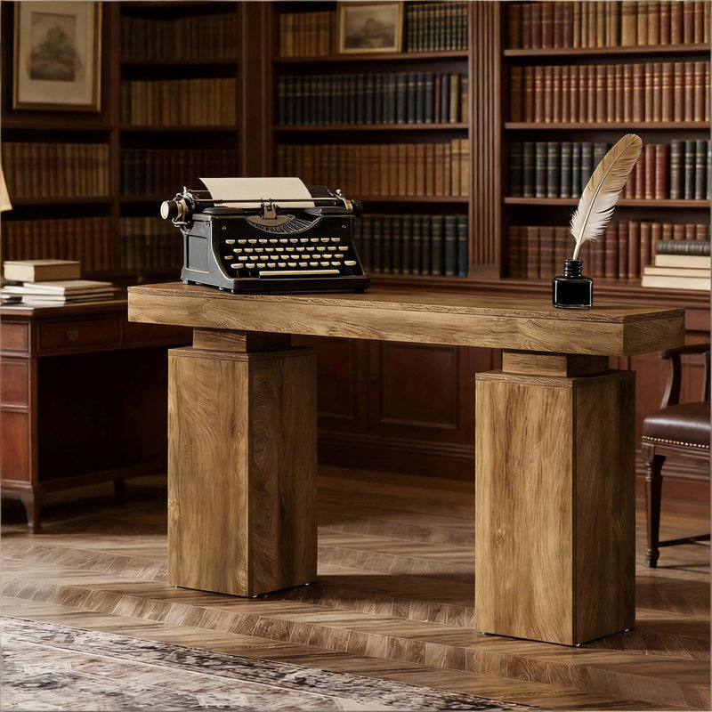 Console rustique moderne pour vestibule et espaces de vie