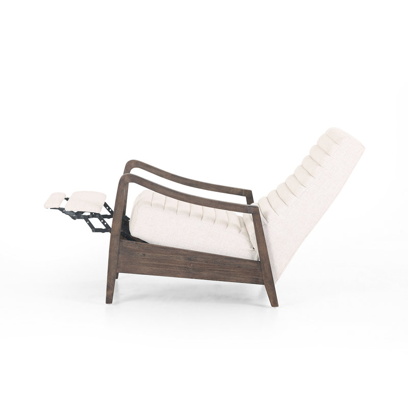 Chance Recliner, Natural Sunbrella® Linen