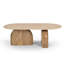 Table basse Pickensville - Modern Travertine