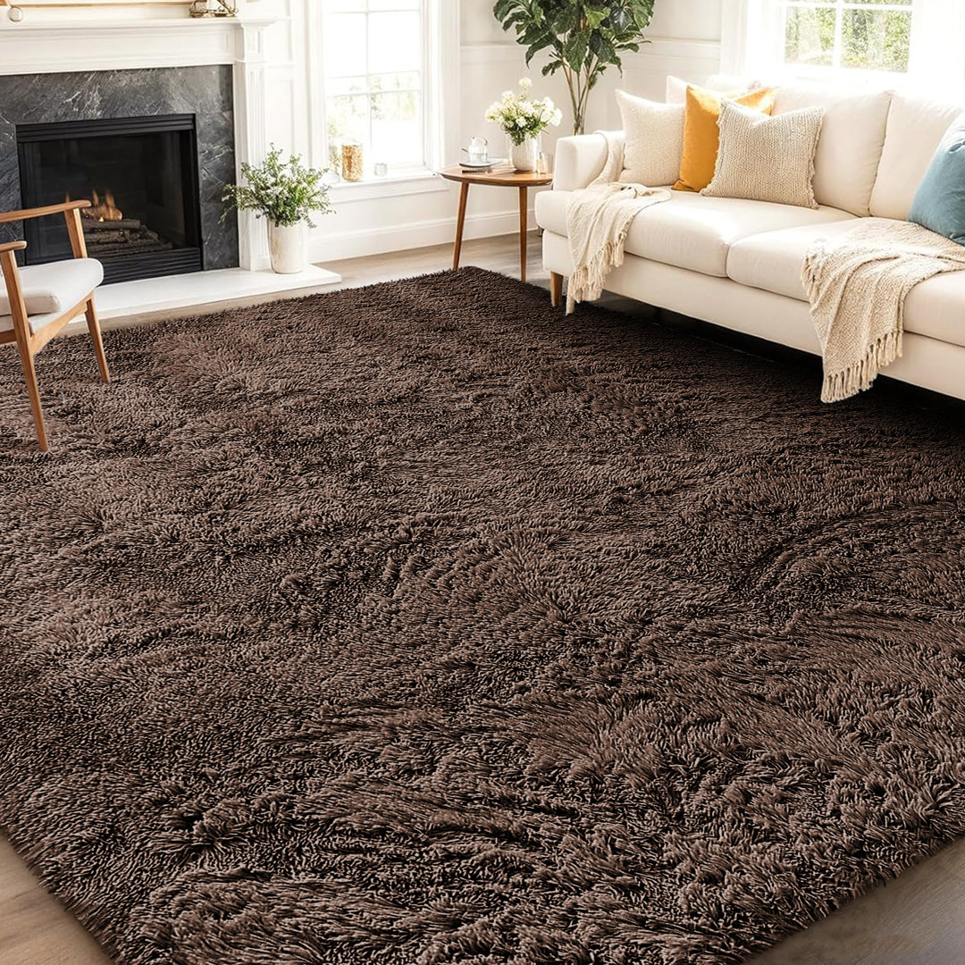 Machine Tufted Shag Area Rug