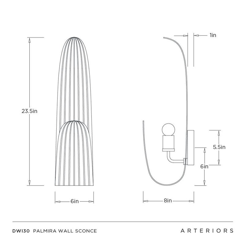 Palmira Wall Sconce