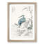 Heron & Egret by Numata Kashu - Picture Frame Painting Print-55763187-55763190