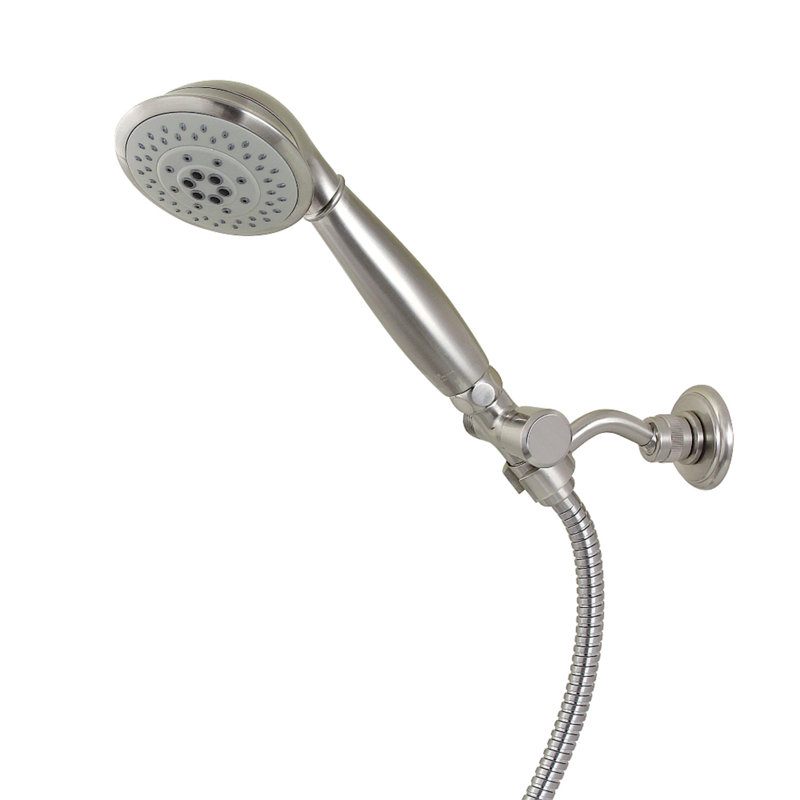 Kingston Brass Showerscape Multi-Function Hand Shower Kit, Brushed Nickel
