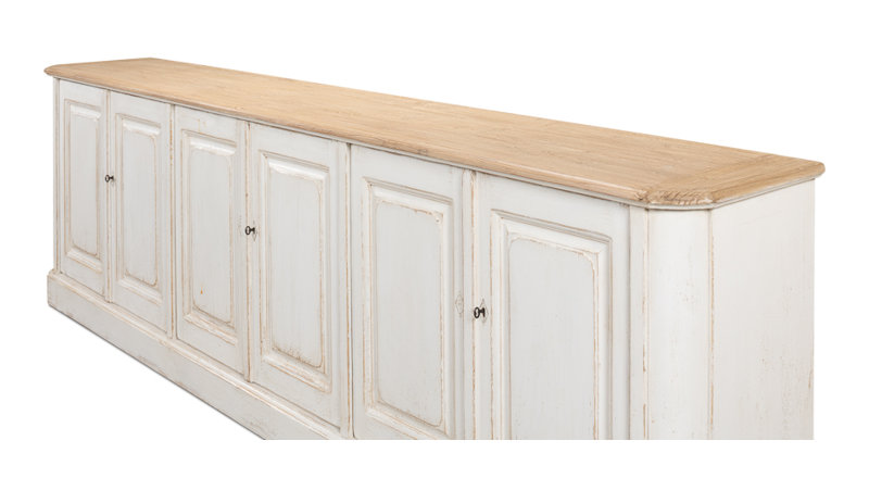 Spadafore 119'' W Solid Wood Sideboard, 36"H x 119"W x 20"D