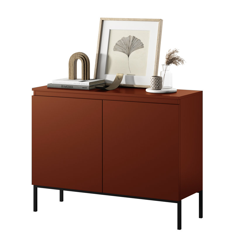 Madhwi 100cm Sideboard, Brick Red