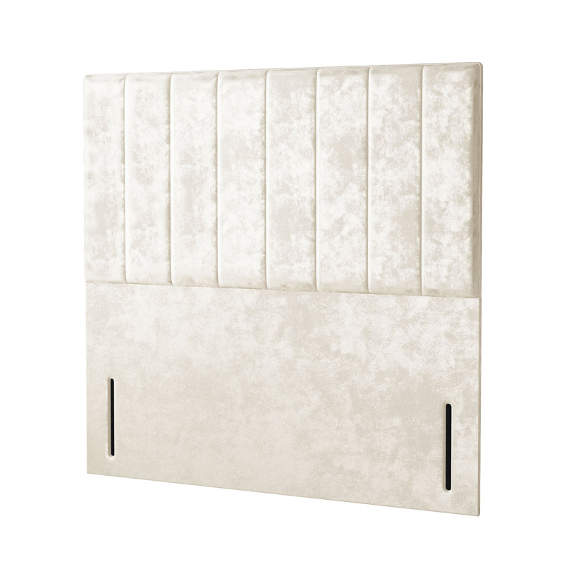 Hedley Upholstered Headboard, Double (4'6), Cream