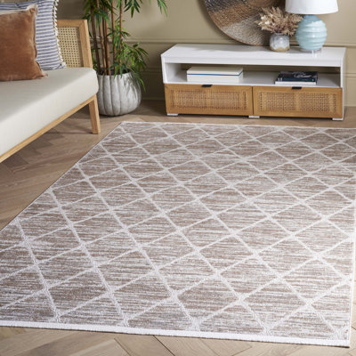 Tapis géométrique Rosalba Performance