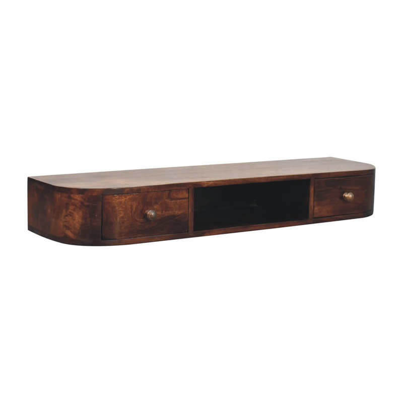 Console flottante 2 tiroirs Gerall Lunar