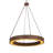 Rustic Lodge Idalight LED Drum Chandelier