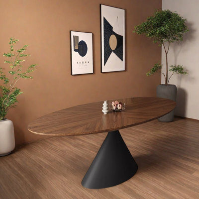 Table de modelage ovale Minimalist Design