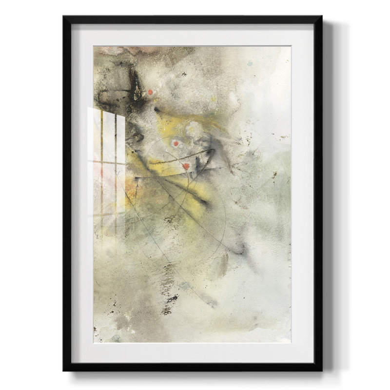 Soft Inspiration II -Framed Print, 25.5" H x 17.5" W, Black