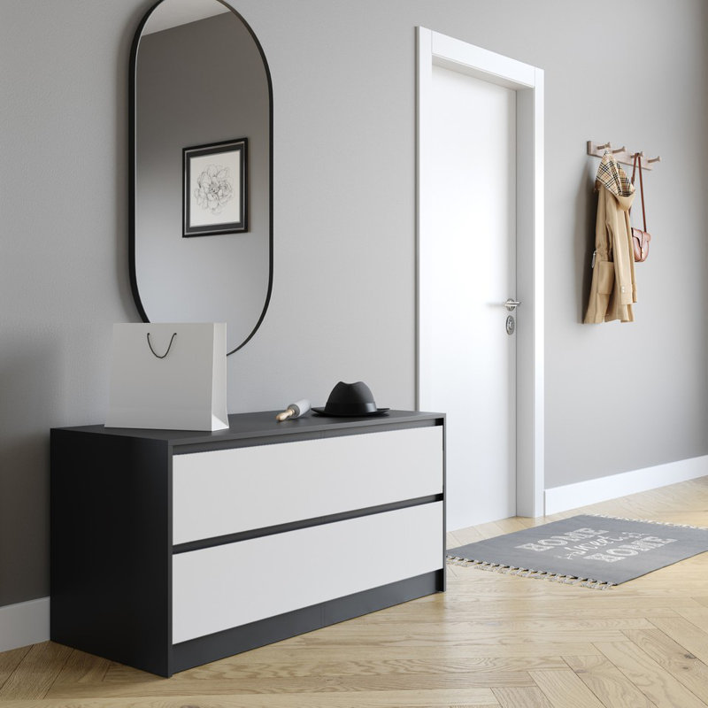 Rectangle Accent Chest, Black