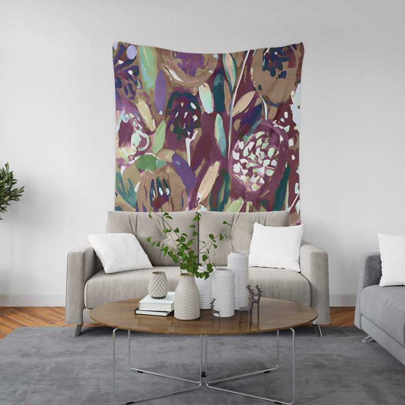 Tapisserie murale, H 88 po x l 104 po