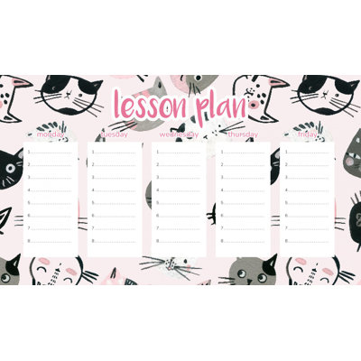 Magnetic Lesson Plan Happy Kittens