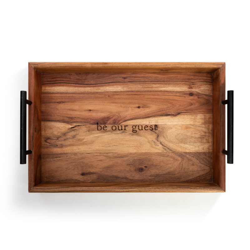 DEMDACO Wood Tray