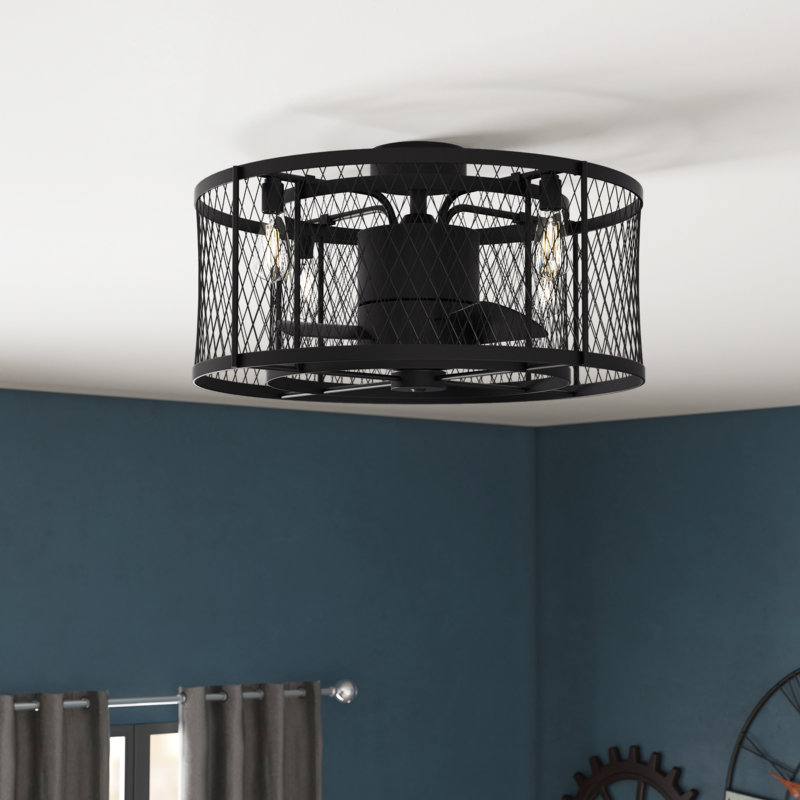 Wright 13'' Ceiling Fan with Light Kit