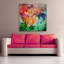 «Painted Petals LXI» par Tristan Scott - impression sur toile tendue-968655443