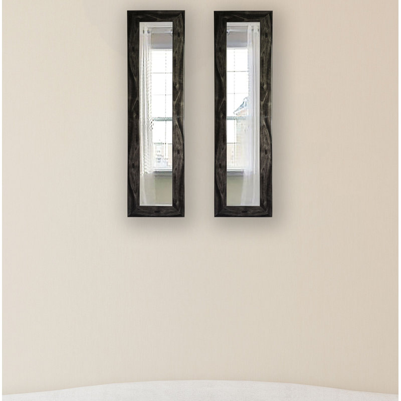 Ensemble de miroirs 2 pièces, H 37,5 po x l 13,5 po