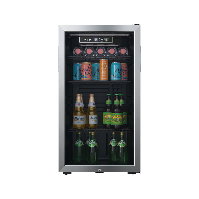 Réfrigérateur à boisson autoportant pour 80 canettes