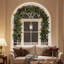 Christmas Wreath with LED Light String