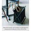 Panier à linge Yamazaki Home - Range-panier pliable, acier-316612393-316612395