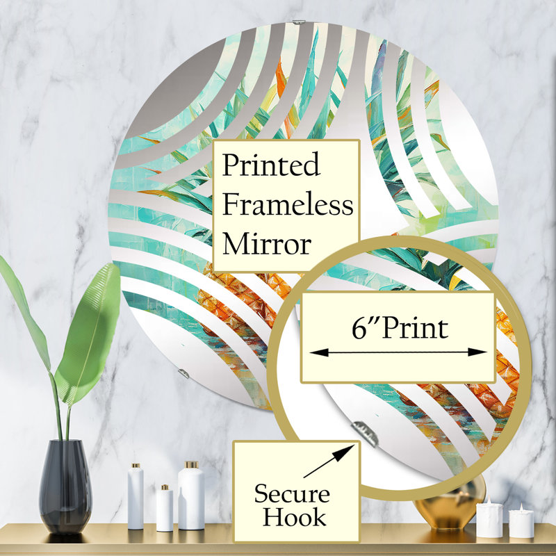 Circle Mirror, 31.4" x 31.4"